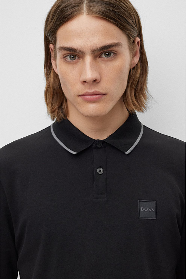 ΜΠΛΟΥΖΑ POLO BOSS - 001 ΜΑΥΡΟ